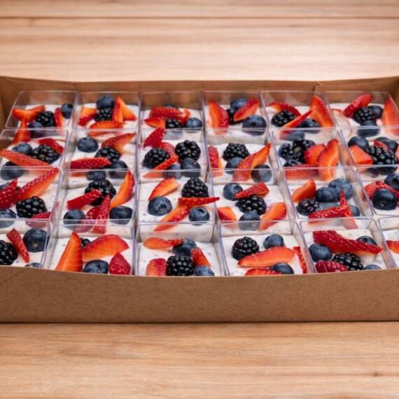 Healthy Berry Chia Pudding Cups