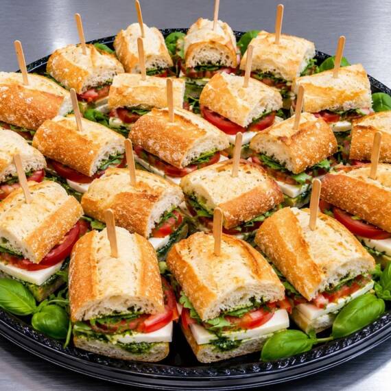 Caprese Sandwich Bites