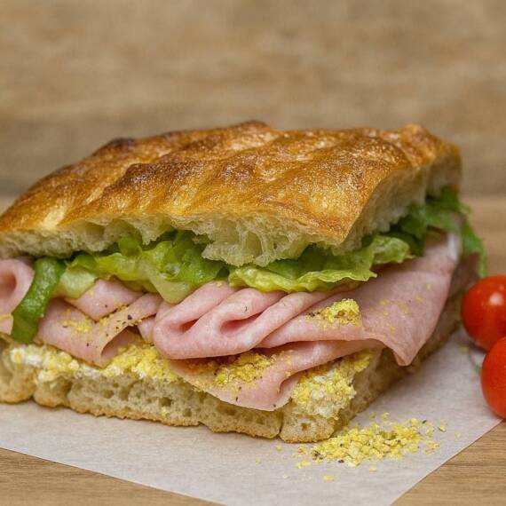 Mortadella Delight Sandwich