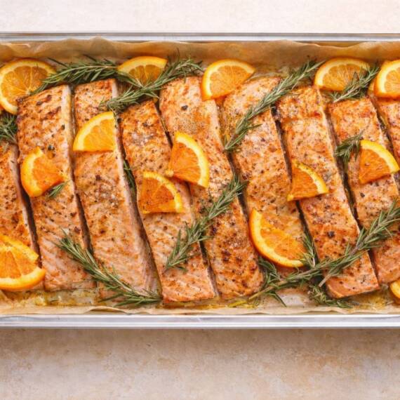 Orange Rosemary Salmon