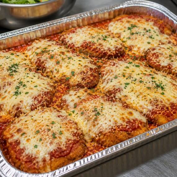 Golden Chicken Parmigiana