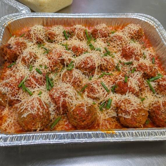 Italian Meatballs in Marinara Sauce